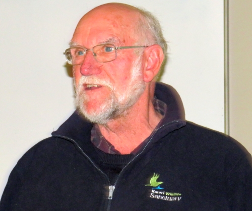 Jim Lynch speaking to Remutaka Conservation Trust AGM 2020 attendees